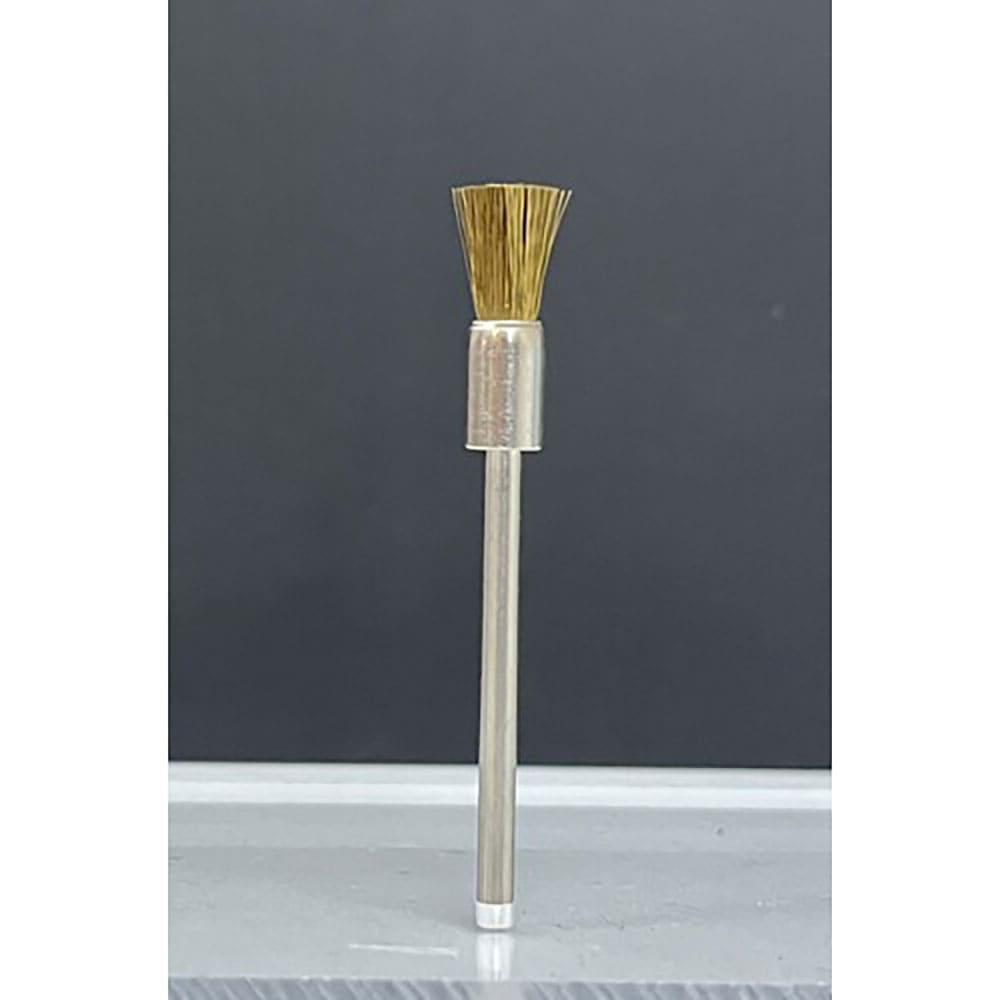 リューター　軸付エンド型ブラシ軸径（ｍｍ）：２．３４毛材：真ちゅう線　Ｂ４１２０＿