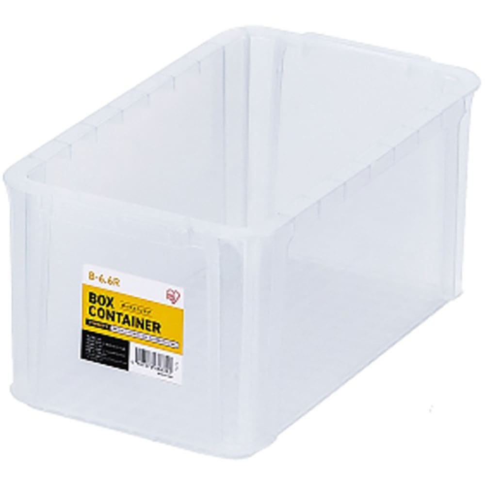 ＩＲＩＳ　２９９２５８　ＢＯＸコンテナ　Ｂ－６．６Ｒ　クリア　Ｂ－６．６Ｒ－ＣＬ＿