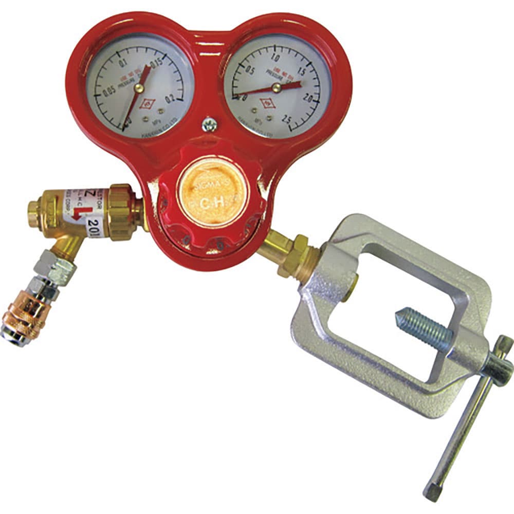 ＢＢＫ　アセチレン調整器（カプラー式）　Ｂ７Ｄ－２＿