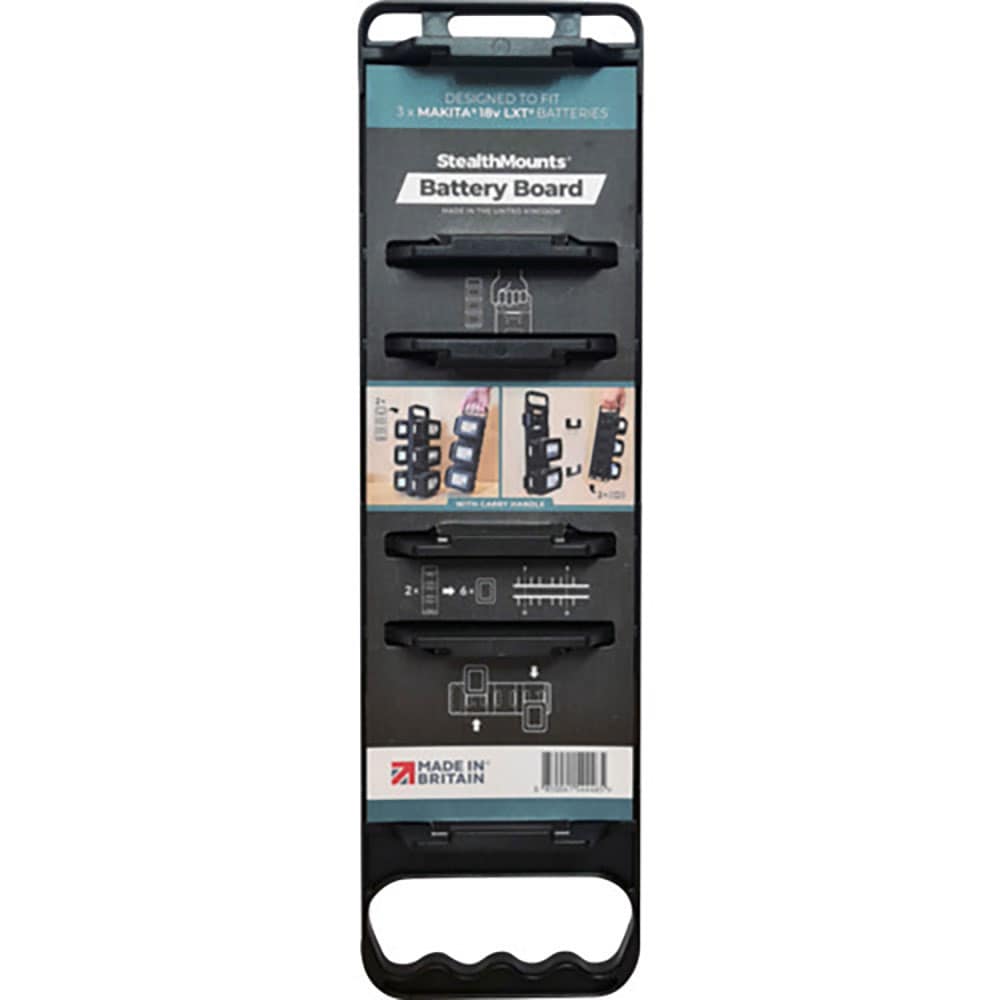 ステルスマウント　バッテリーボードマキタＬＸＴ用ハンドルブラック　ＢＤ－ＭＫ１８－Ｈ－１＿