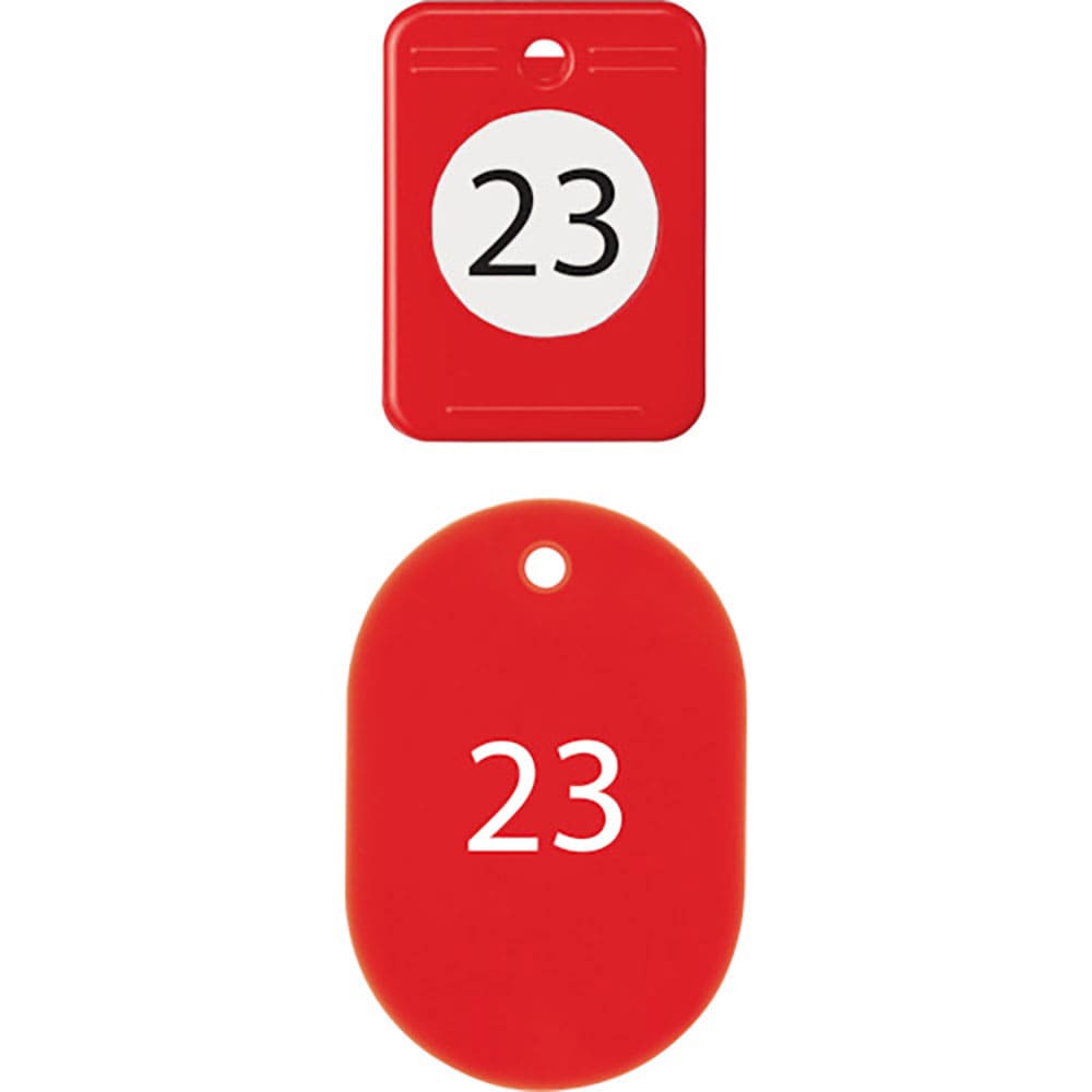 ＯＰ　クロークチケット　２１～４０番　赤　（２０組入）　ＢＦ－１５１－ＲＤ＿