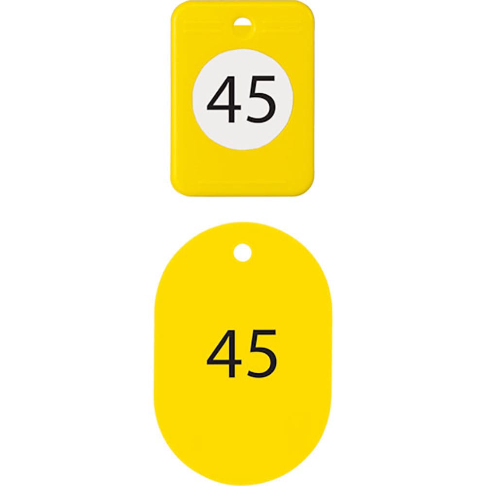 ＯＰ　クロークチケット　４１～６０番　黄　（２０組入）　ＢＦ－１５２－ＹＥ＿