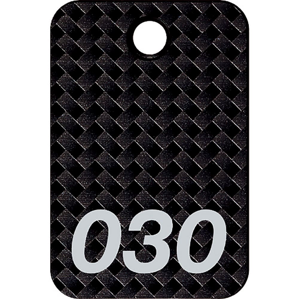 ＯＰ　番号札　四角　大　番号入り２６～５０　黒　（２５枚入）　ＢＦ－８１－ＢＫ＿