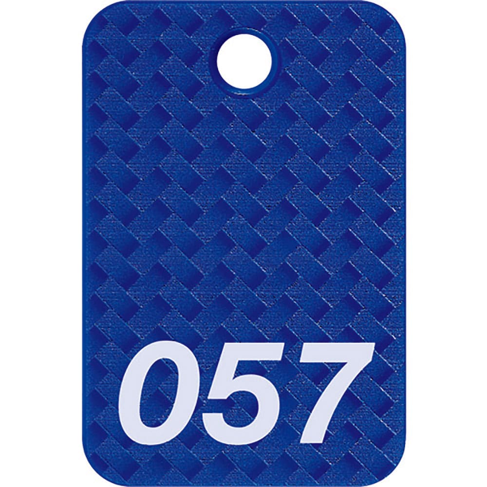ＯＰ　番号札　四角　大　番号入り５１～７５　青　（２５枚入）　ＢＦ－８２－ＢＵ＿