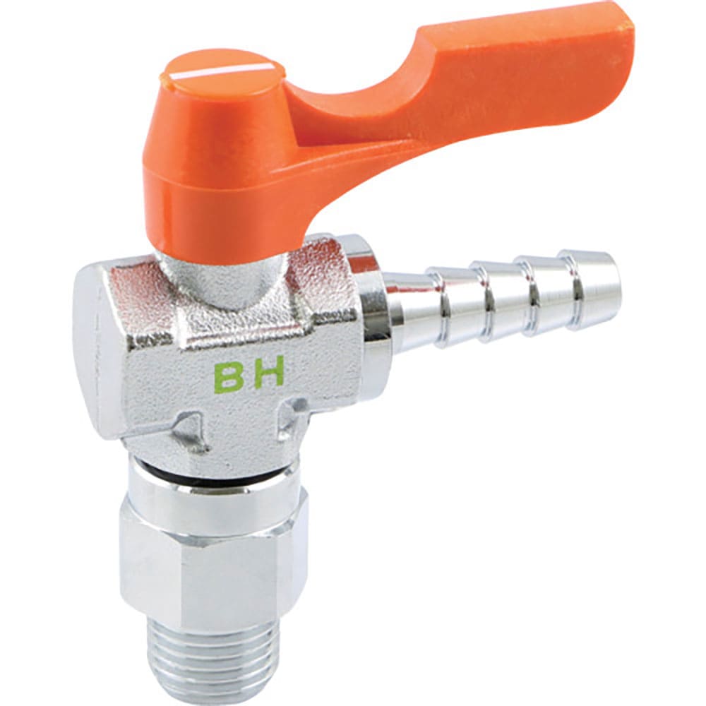 ＡＳＯＨ　外ネジ×ホース口（ＲｏＨＳ指令相当品）　ＰＴ１／８×φ６　ＢＨ－８１０６Ｒ＿