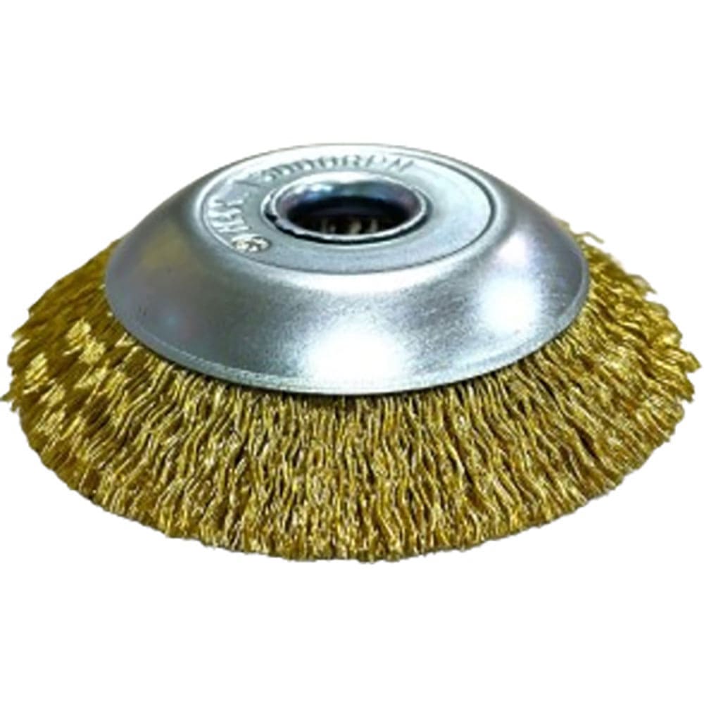 高島産業　ベベルブラシ　エアー工具用　ベベル型　１００ｘ１６ｘ６７　真鍮－０．１５　ＢＨＢ－１００＿