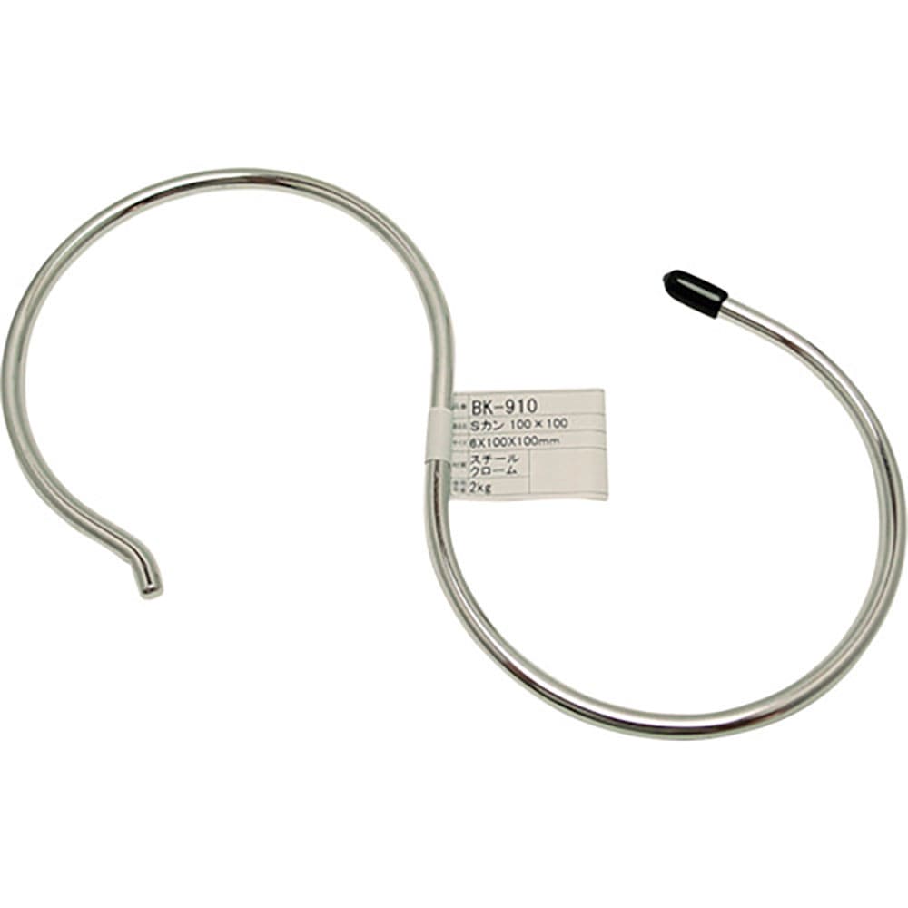 ＷＡＫＩ　Ｓカン１００×１００　ＢＫ－９１０クローム　６Ｘ１００Ｘ１００　ＢＫ－９１０＿