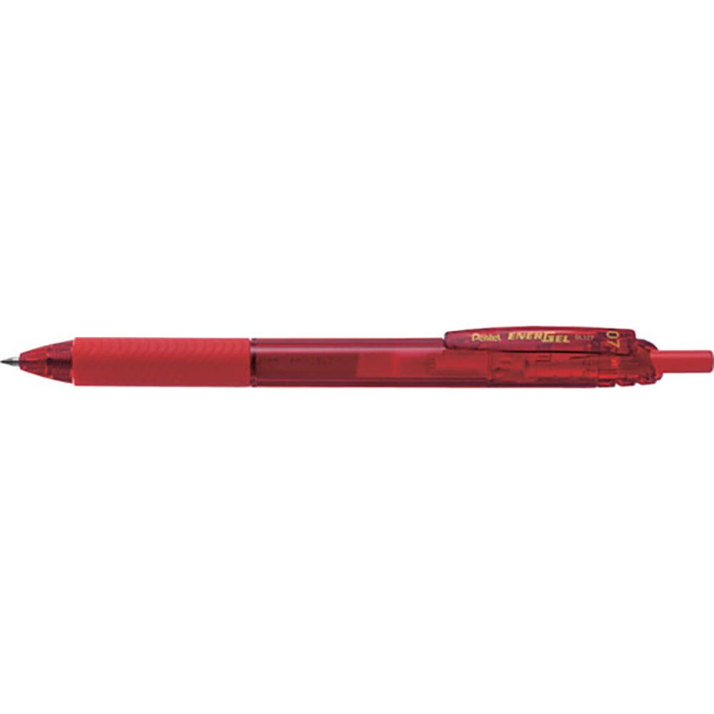 ＰＥＮＴＥＬ　エナージェルエス　ＢＬ１２７　レッド軸　赤　ＢＬ１２７－Ｂ＿