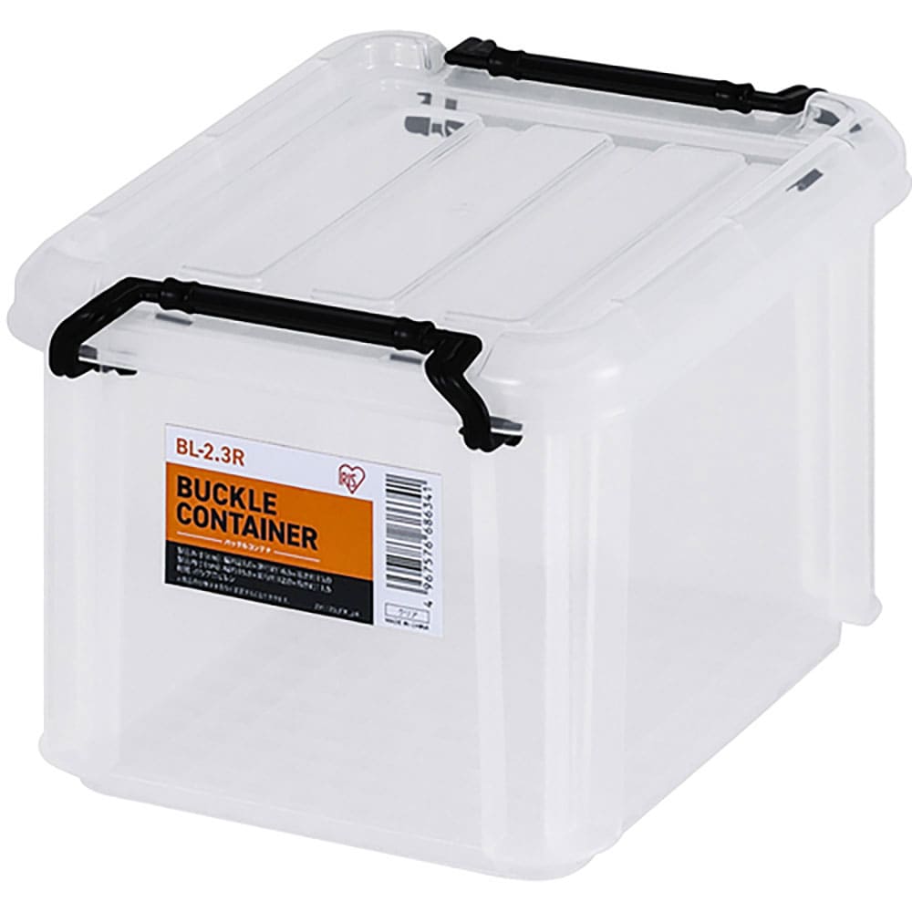 ＩＲＩＳ　２９９２６２　バックルコンテナ　クリア　ＢＬ－２．３Ｒ－ＣＬ＿