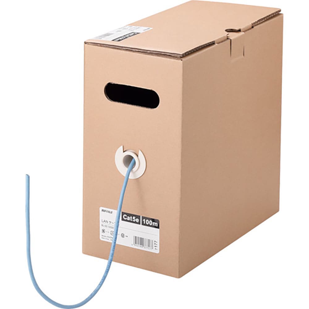 ＢＵＦＦＡＬＯ　【期間限定特価】２０２５年３月３１日まで　Ｃａｔ５ｅ　ＬＡＮケーブル　１００ｍ　撚＿