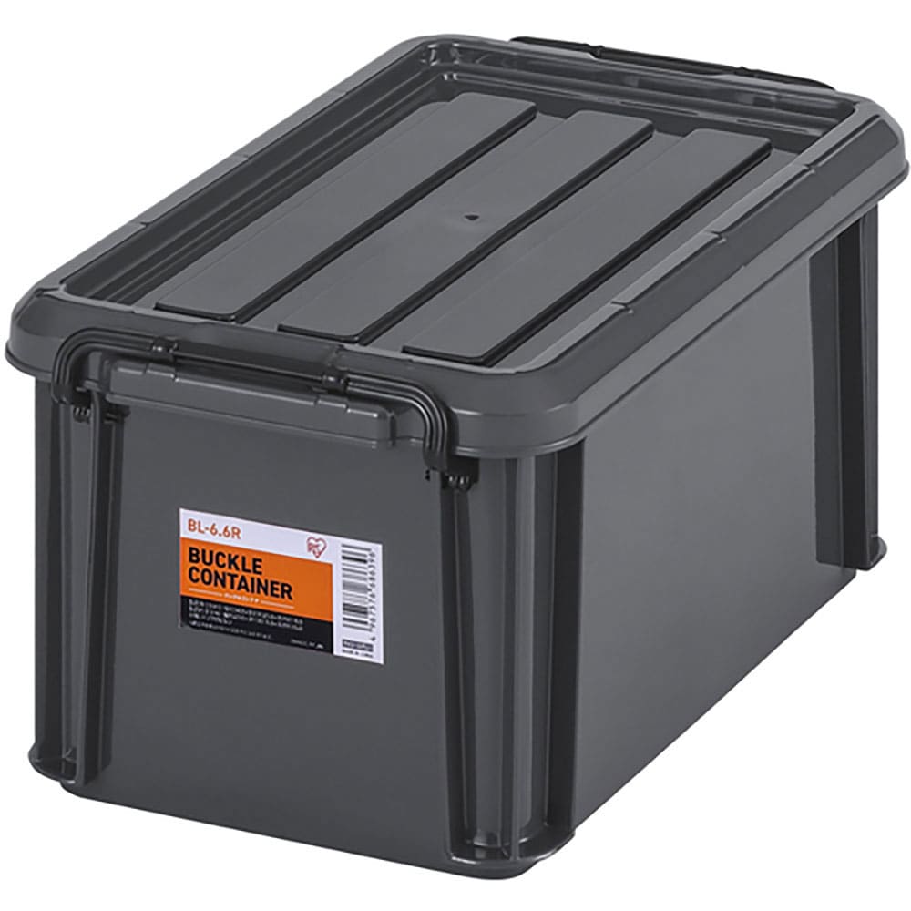 ＩＲＩＳ　２９９２６７　バックルコンテナ　チャコールグレー　ＢＬ－６．６Ｒ－Ｈ＿