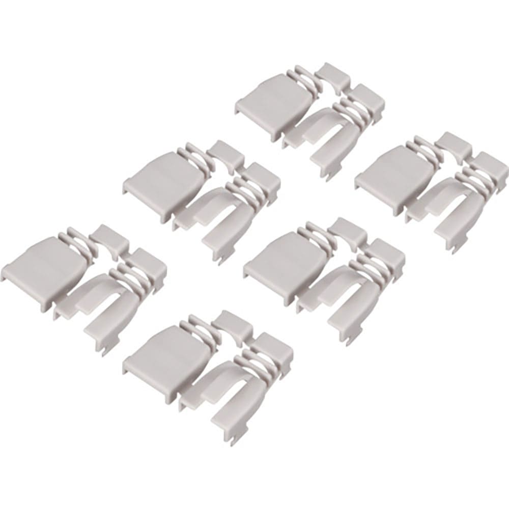 ＢＵＦＦＡＬＯ　後付け用コネクター保護カバー６個入り　ライトグレー　ＢＬＡＡＲＪ４５ＬＧ６＿