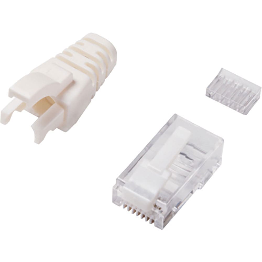 ＢＵＦＦＡＬＯ　【期間限定特価】２０２５年３月３１日まで　Ｃａｔ５ｅ対応ＬＡＮコネクター＋カバー付＿