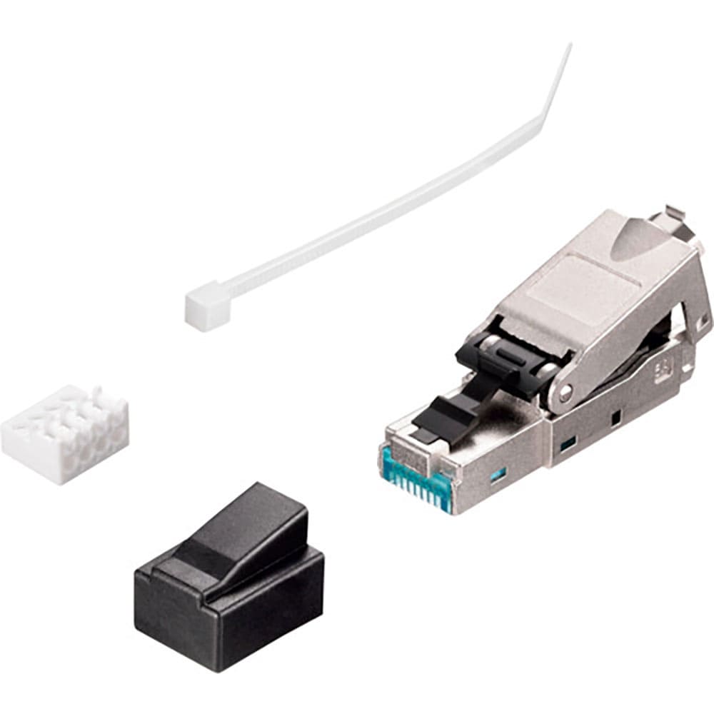 ＢＵＦＦＡＬＯ　【期間限定特価】２０２５年３月３１日まで　Ｃａｔ６Ａ用ＳＴＰタイプＬＡＮコネクター＿