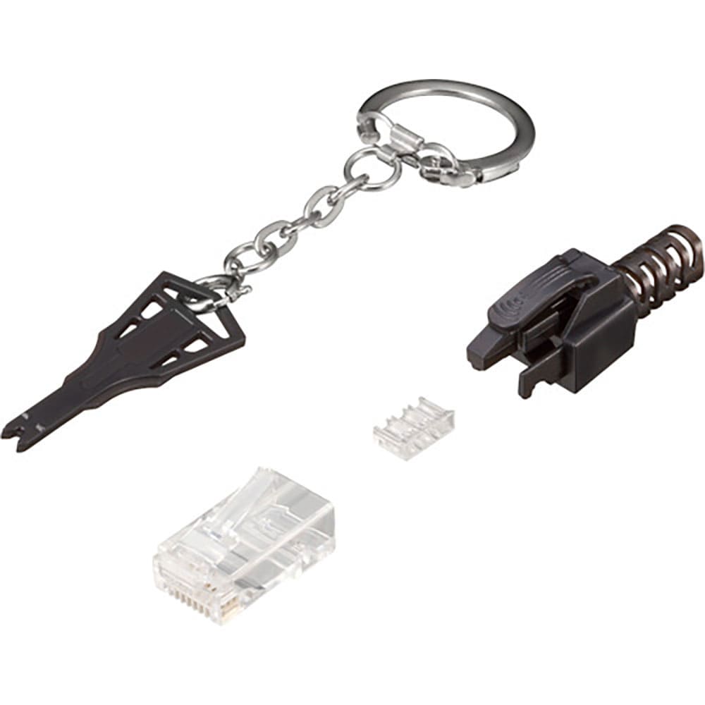 ＢＵＦＦＡＬＯ　【期間限定特価】２０２５年３月３１日まで　Ｃａｔ５ｅ対応ロック付きＬＡＮコネクター＿