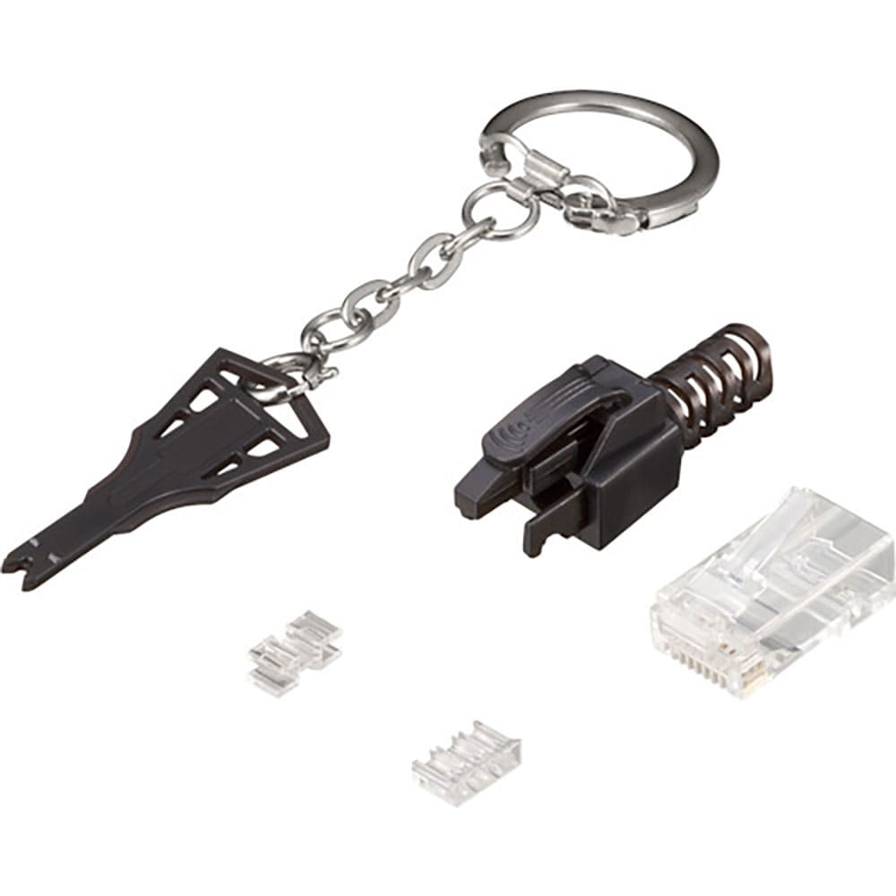 ＢＵＦＦＡＬＯ　【期間限定特価】２０２５年３月３１日まで　Ｃａｔ６対応ロック付きＬＡＮコネクター　＿