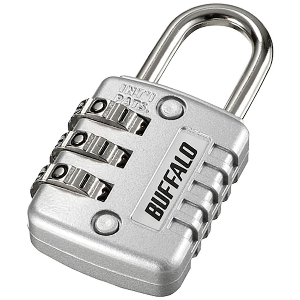 ＢＵＦＦＡＬＯ　３桁ダイヤル式南京錠　ＢＬＤＮ３＿