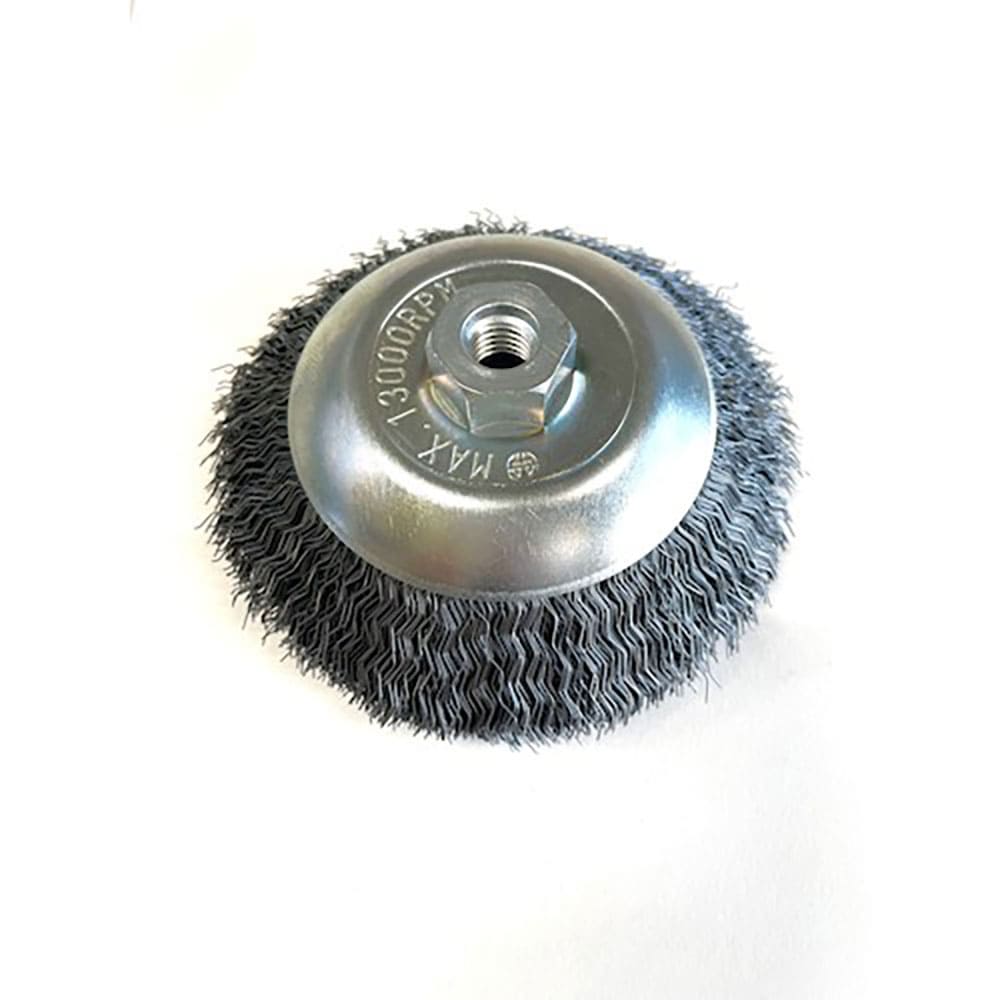 高島産業　ベベルブラシ　電動工具用　ベベル型　１００ｘＭ１０ｘ６７　ＳＷ－０．３　ＢＭ－１００＿