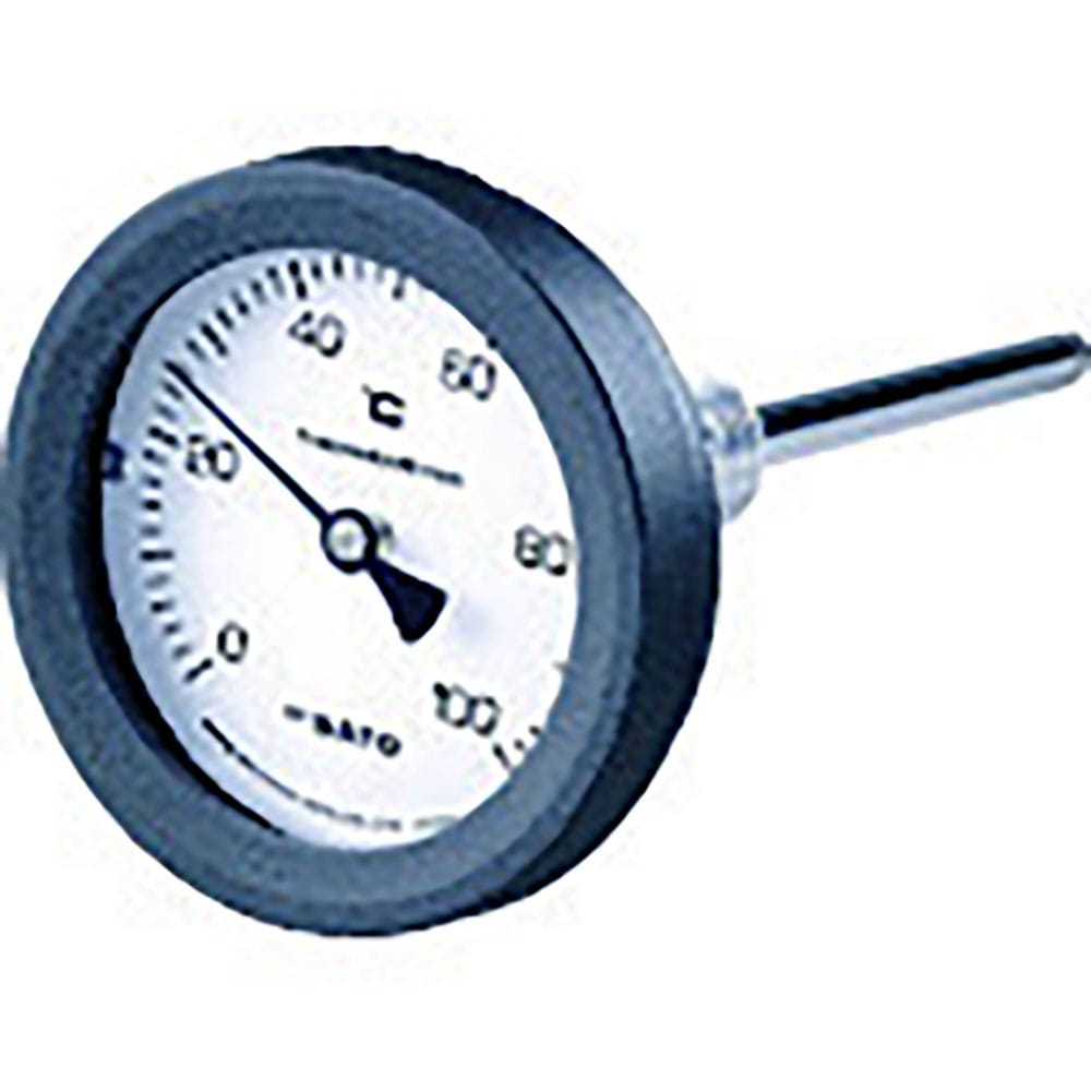 佐藤　バイメタル式温度計ＢＭ－Ｔ－７５Ｐ　０～１００℃　５０Ｌ（２０８９－００）　ＢＭ－Ｔ－７５Ｐ＿