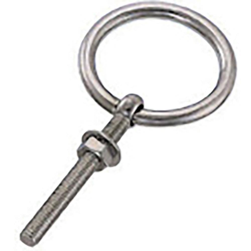 水本　アイボルト　ステンレス　丸カンボルト　（ブネジ）　捻子径Ｗ－１／４　ＢＲ－５Ｗ＿