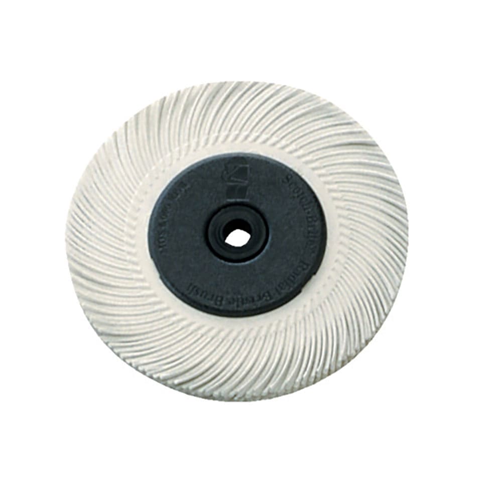 ３Ｍ　ラジアル・ブリッスルブラシ　＃１２０相当　白　１５２．４ｍｍ　ＢＲ　ＢＲＳＨ　ＴＣ　１２０　＿