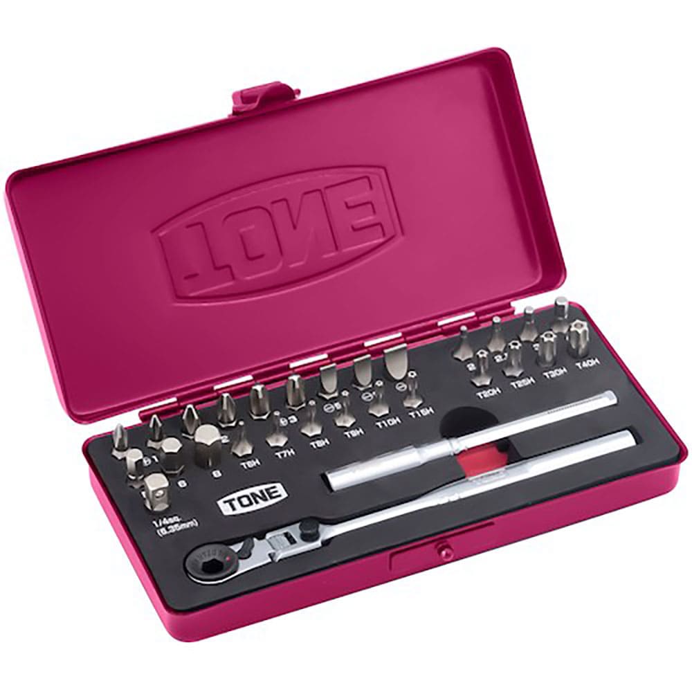 ＴＯＮＥ　ビットラチェットセット（ラズベリー）　ＢＲＦＳ２７ＲＢ＿