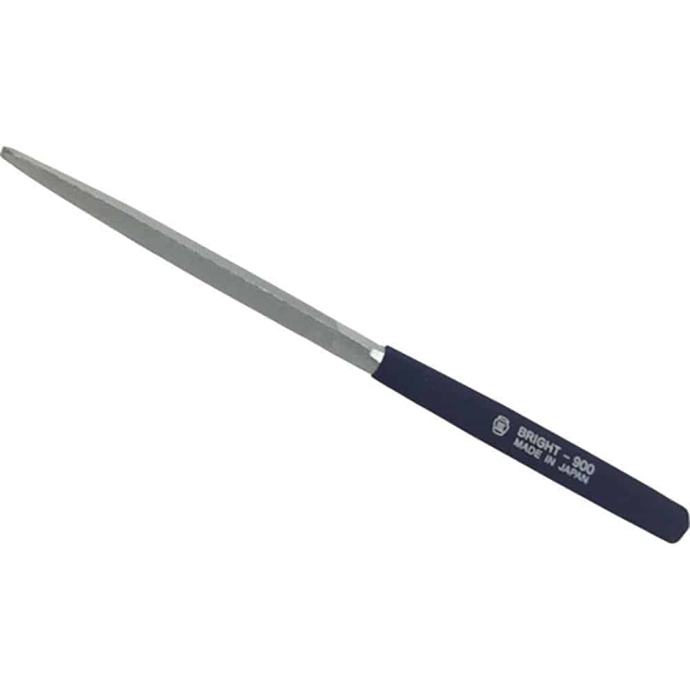 ツボサン　ブライト９００　５本組　三角　中目　ＢＲＳＡ５０５２＿