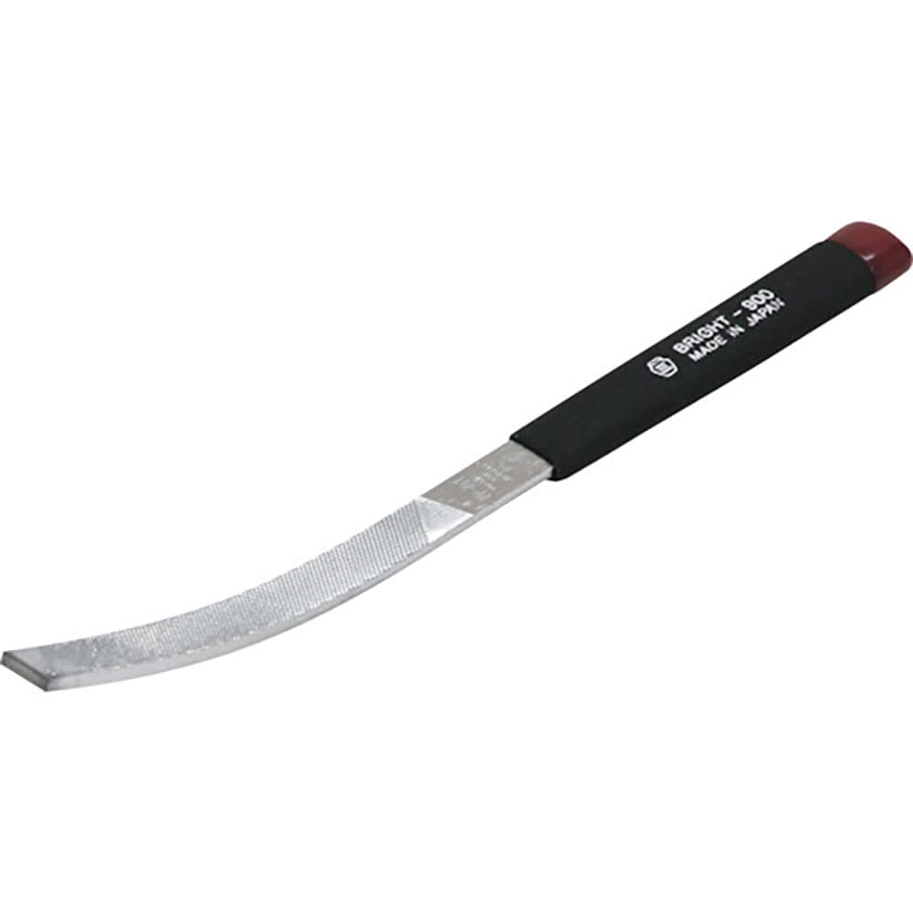 ツボサン　コテヤスリ　ブライト９００　ヴァリトＭ　平　１８５ｍｍ　荒目　舟型　ＢＲＶＲ０１－２Ｓ＿