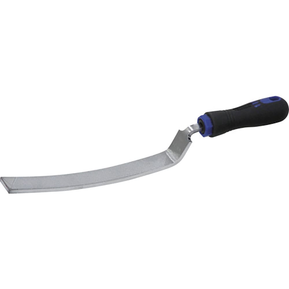 ツボサン　ブライト９００　ヴァリトＭ　平　２００ｍｍ　荒目　柄付き　クランク型　ＢＲＶＲ－２１Ｃ＿