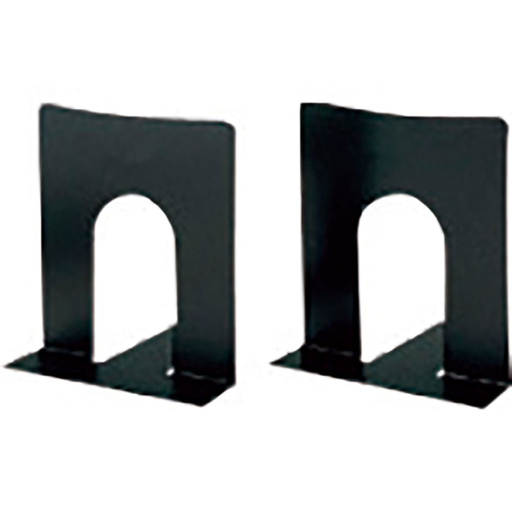 ＰＬＵＳ　３６３５０）ブックエンド　幅広　ＢＳ－１０２　ブラック　２枚　ＢＳ－１０２　ＢＫ＿