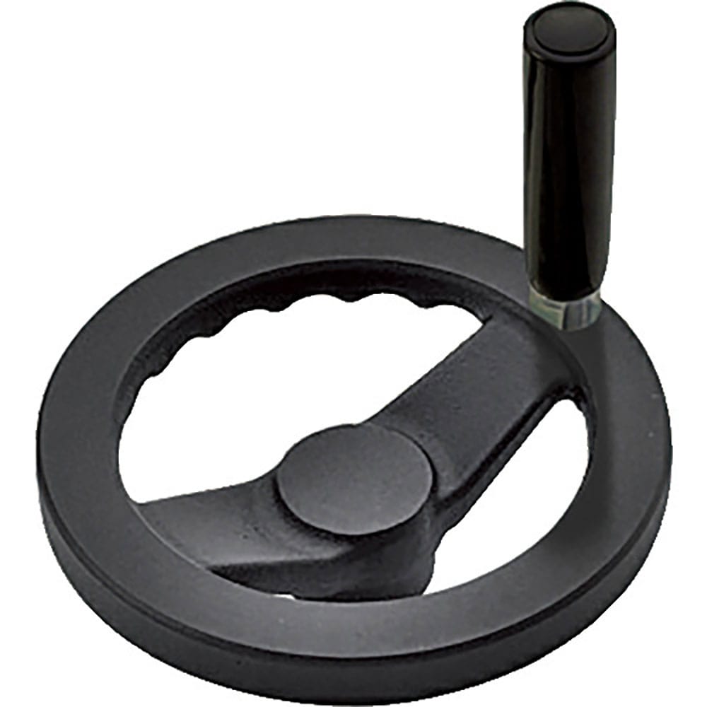 イマオ　角リム型ハンドル車　ハンドル径１２５ｍｍ　ＢＳ１２５ＥＲ＿