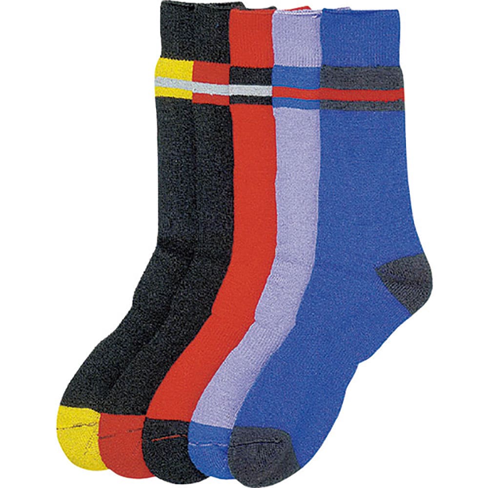 おたふく　パイルソックス　カラフルライン　先丸　（２Ｐ）　アソート　ＢＳ－３１７＿