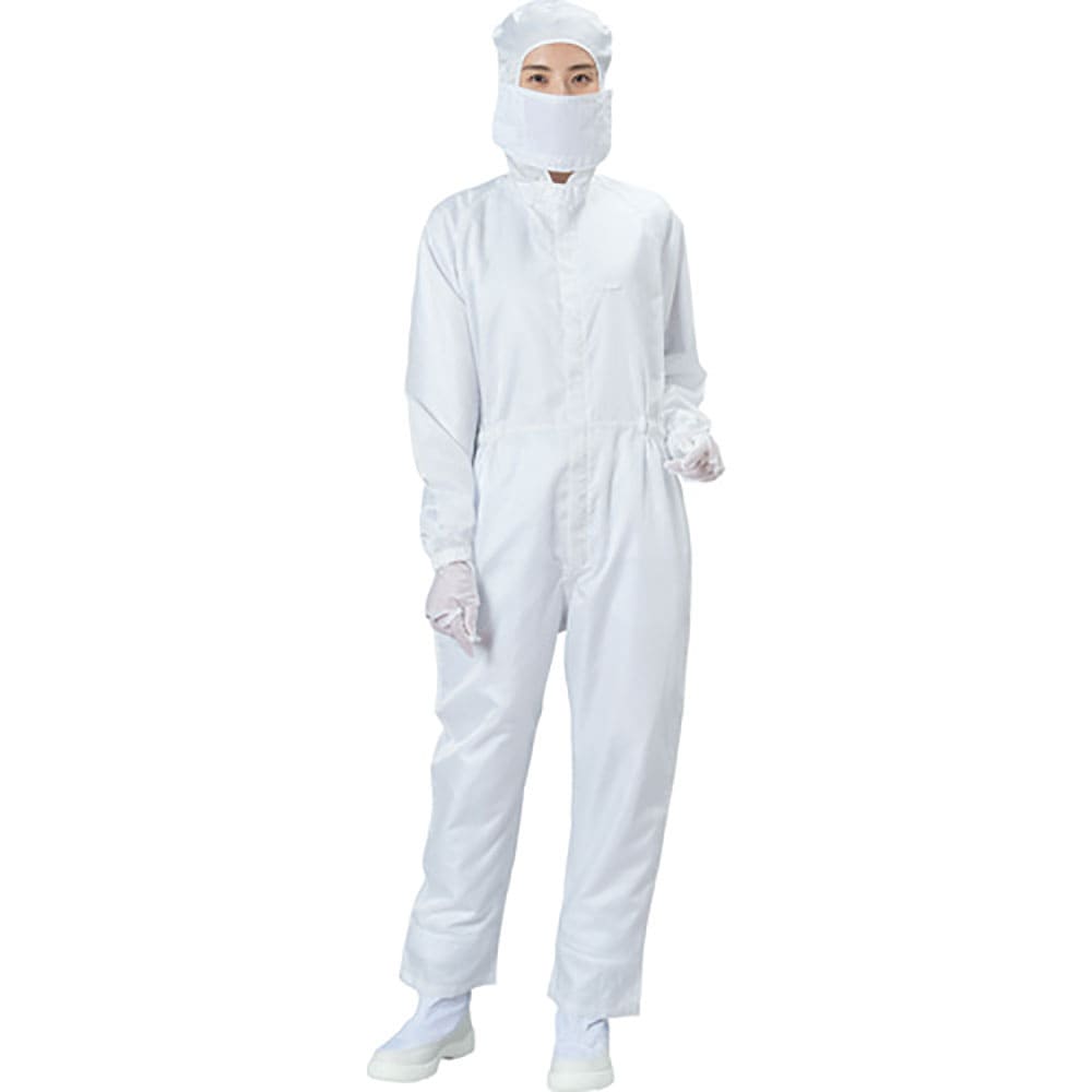 ＢＬＡＳＴＯＮ　フード付カバーオール－白－８Ｌ　ＢＳＣ－１１００１－Ｗ－８Ｌ＿