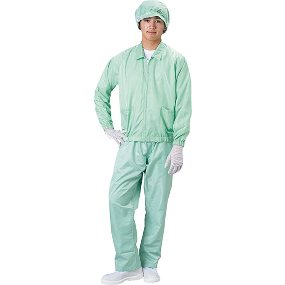 ＢＬＡＳＴＯＮ　ジャケット（衿付）－緑－ＬＬ　ＢＳＣ－４１００１－Ｇ－ＬＬ＿