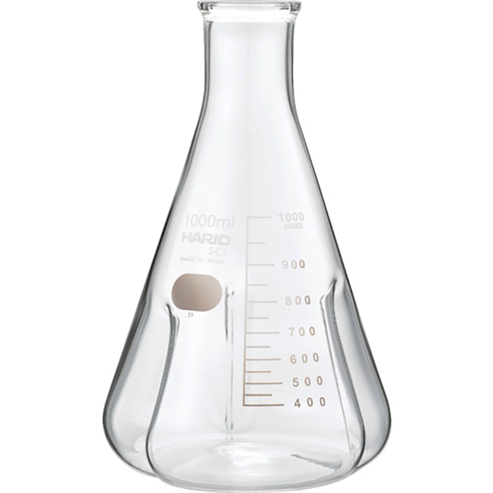 ＨＡＲＩＯ　バッフル付き三角フラスコ１０００ｍｌ　ＢＳＦ－１Ｌ－ＳＣＩ＿