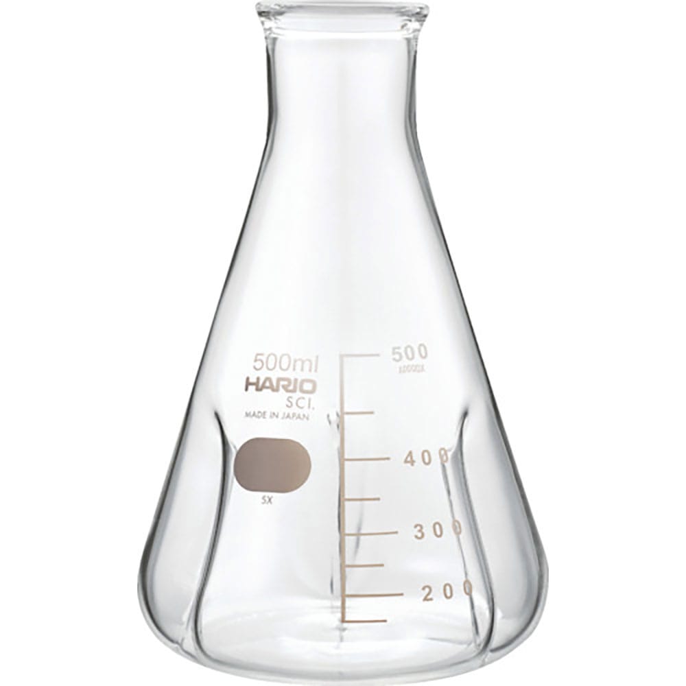 ＨＡＲＩＯ　バッフル付き三角フラスコ５００ｍｌ　ＢＳＦ－５００－ＳＣＩ＿