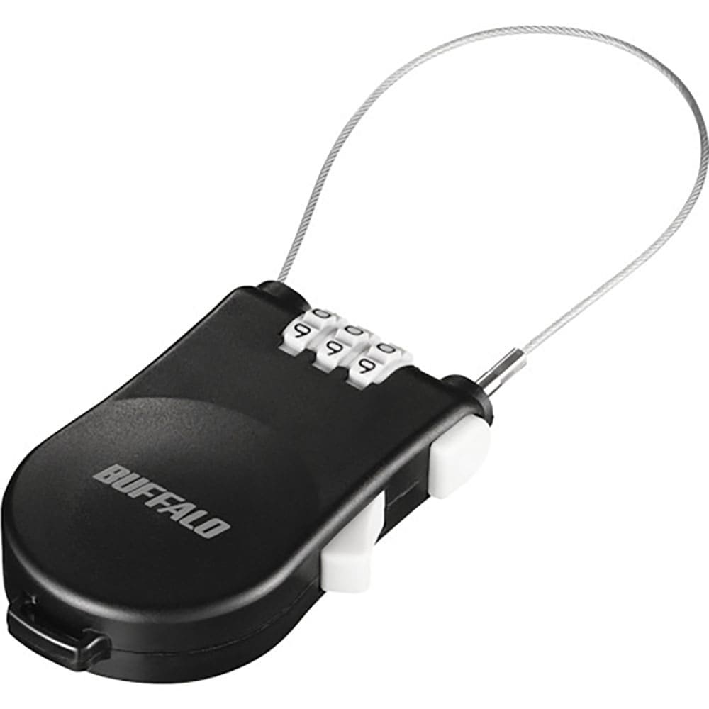 ＢＵＦＦＡＬＯ　ワイヤー巻き取り式ダイヤルロック　ＢＳＬ１０＿