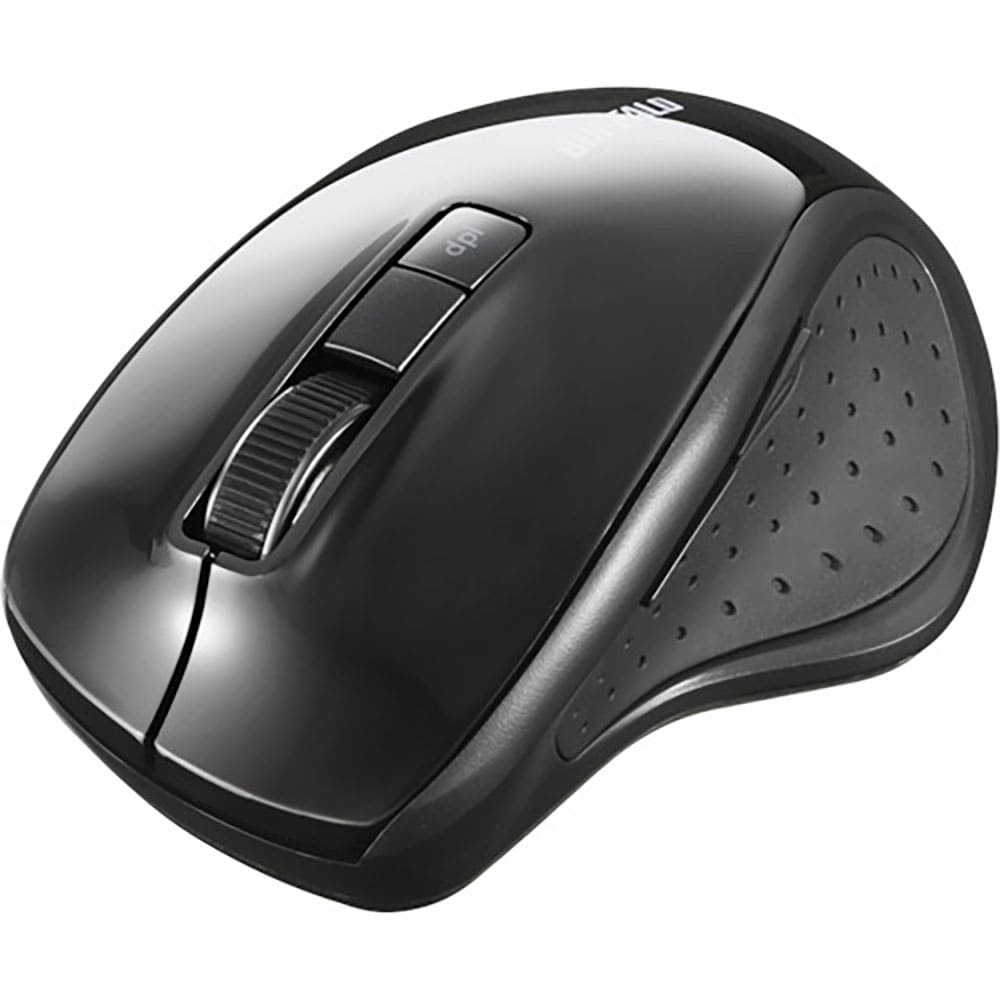 ＢＵＦＦＡＬＯ　５ボタン　Ｂｌｕｅｔｏｏｔｈ５．０　ＢｌｕｅＬＥＤ　マウス　ブラック　ＢＳＭＢＢ３＿