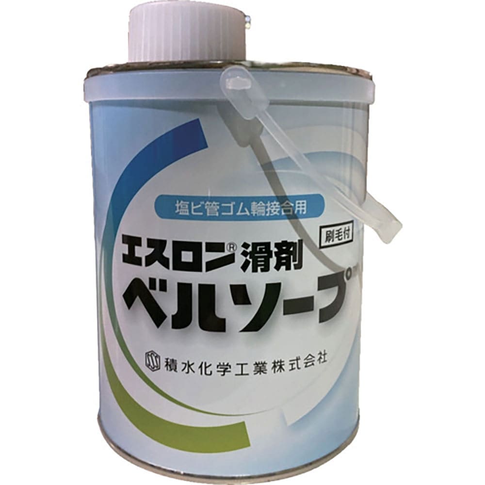 エスロン　滑剤ベルソープ（ゴム輪接続用）　刷毛付　１ＫＧ　ＢＳＰ１Ｈ＿