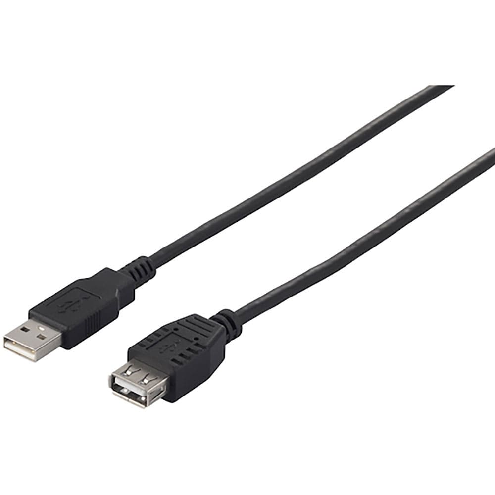 ＢＵＦＦＡＬＯ　ＵＳＢ２．０延長ケーブル（Ａ　ｔｏ　Ａ）　３ｍ　ブラック　ＢＳＵＡＡ２３０ＢＫ＿