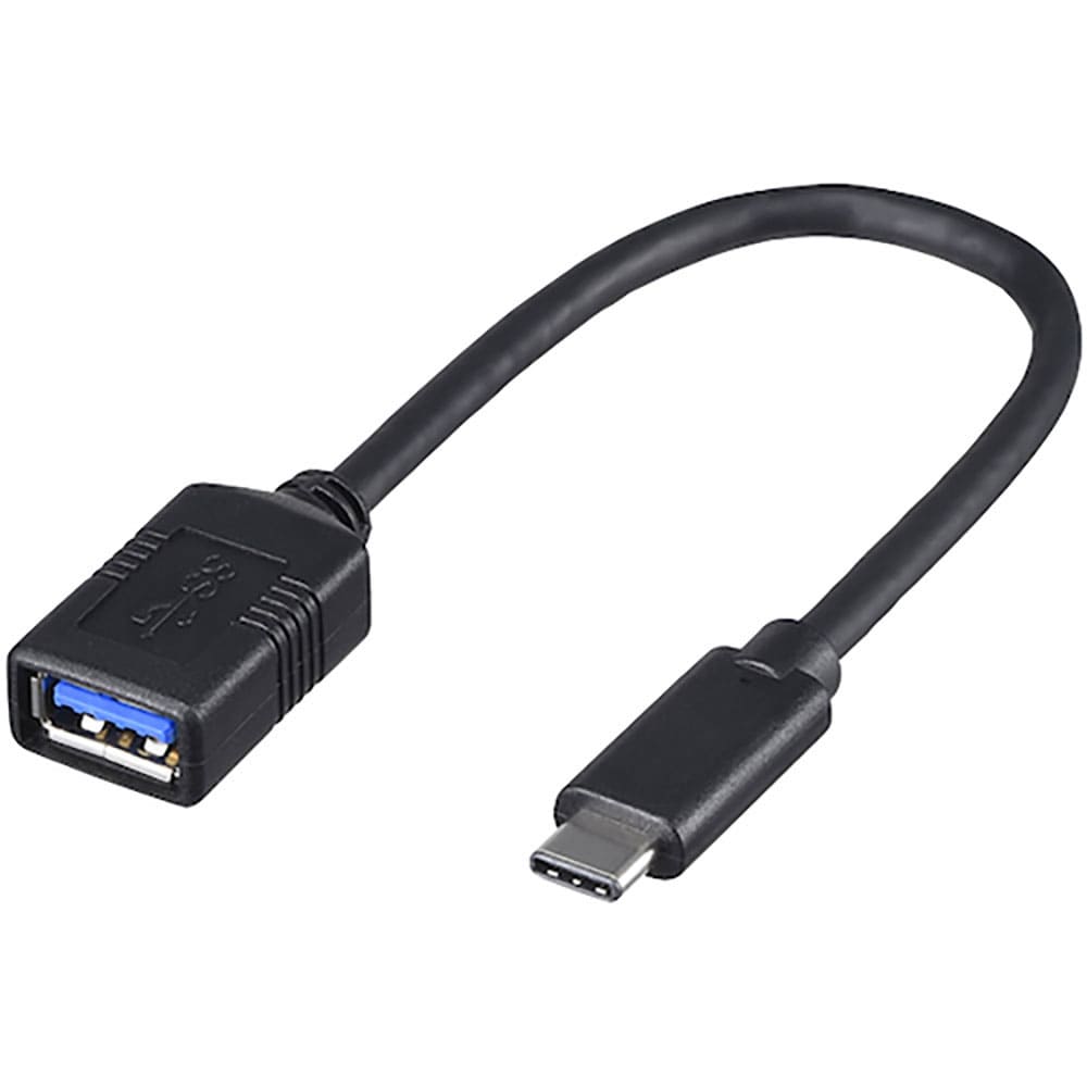 ＢＵＦＦＡＬＯ　ＵＳＢ３．１　Ｇｅｎ１変換ケーブル（Ａメス　ｔｏ　Ｃ）　０．１５ｍ　ブラック　ＢＳ＿
