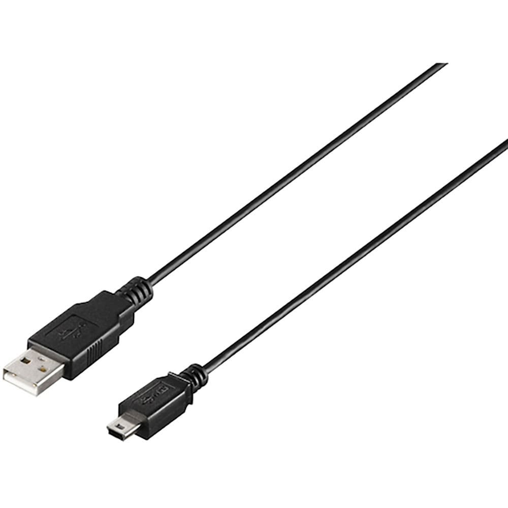ＢＵＦＦＡＬＯ　ＵＳＢ２．０　Ａ　ｔｏ　ｍｉｎｉＢ　ケーブル　０．５ｍ　ブラック　ＢＵ２ＡＭＮ０５＿