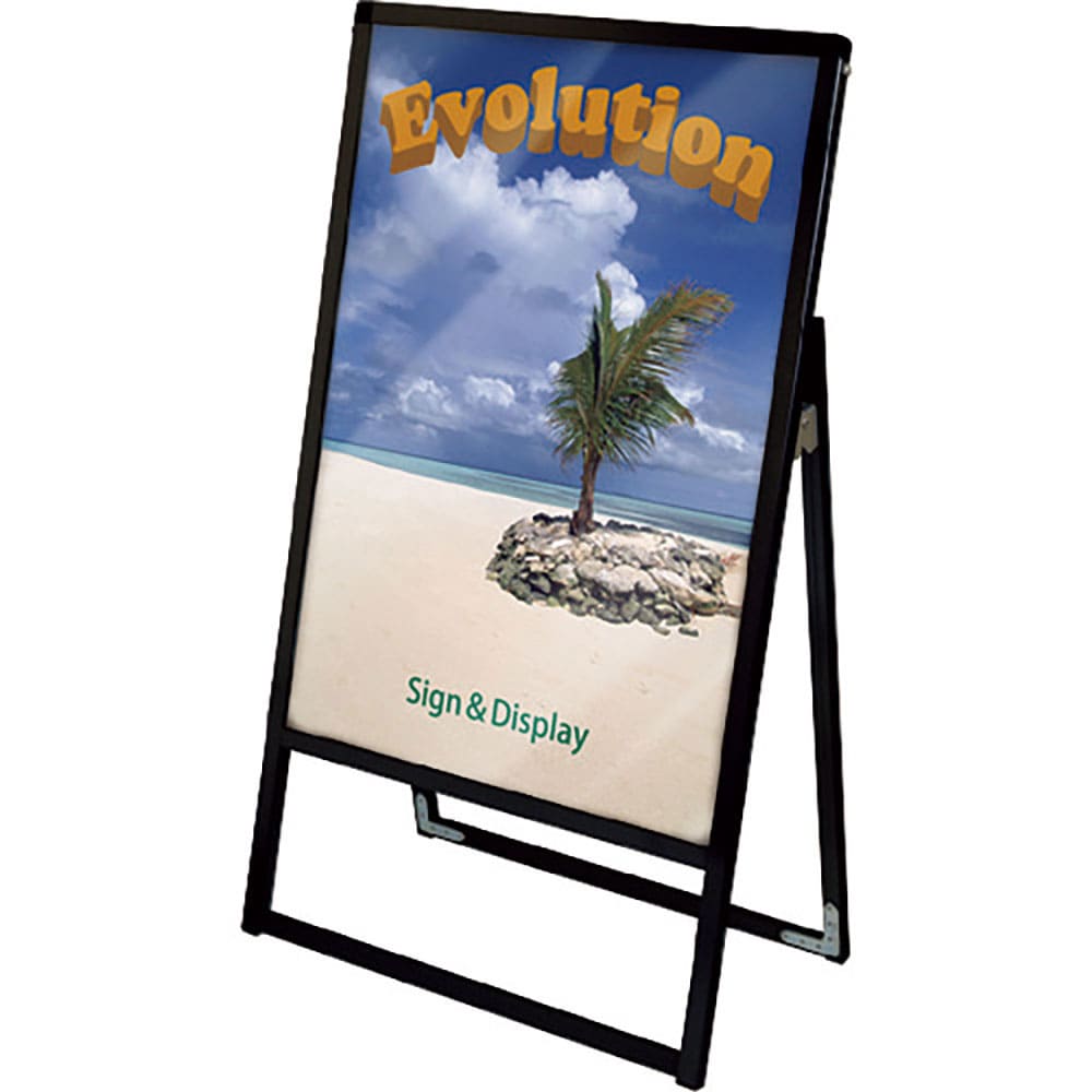 ＴＯＫＩＳＥＩ　ブラックバリウススタンド看板　アクリルタイプ　Ａ２片面　ＢＶＡＳＫＡＣＡ２Ｋ＿