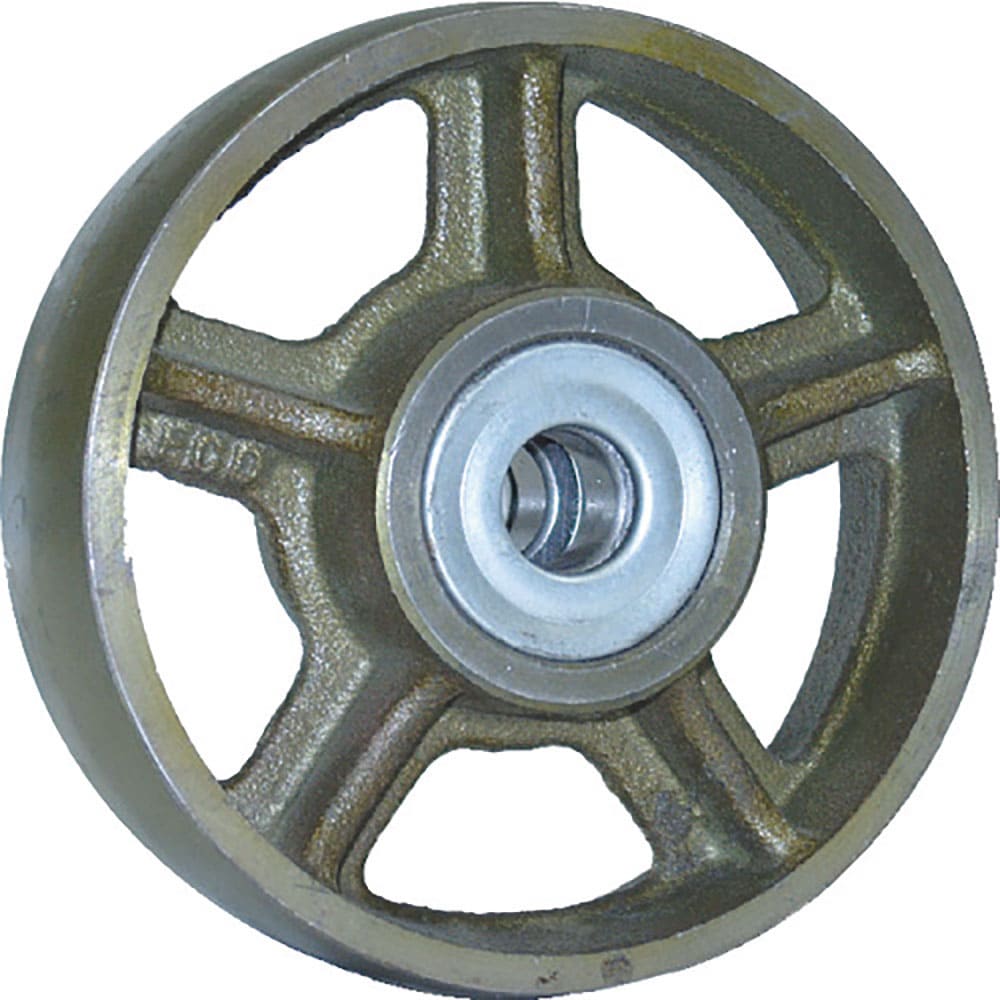 ヨドノ　鋳物車輪ベアリング入　１３０φ　ＣＢ１３０＿