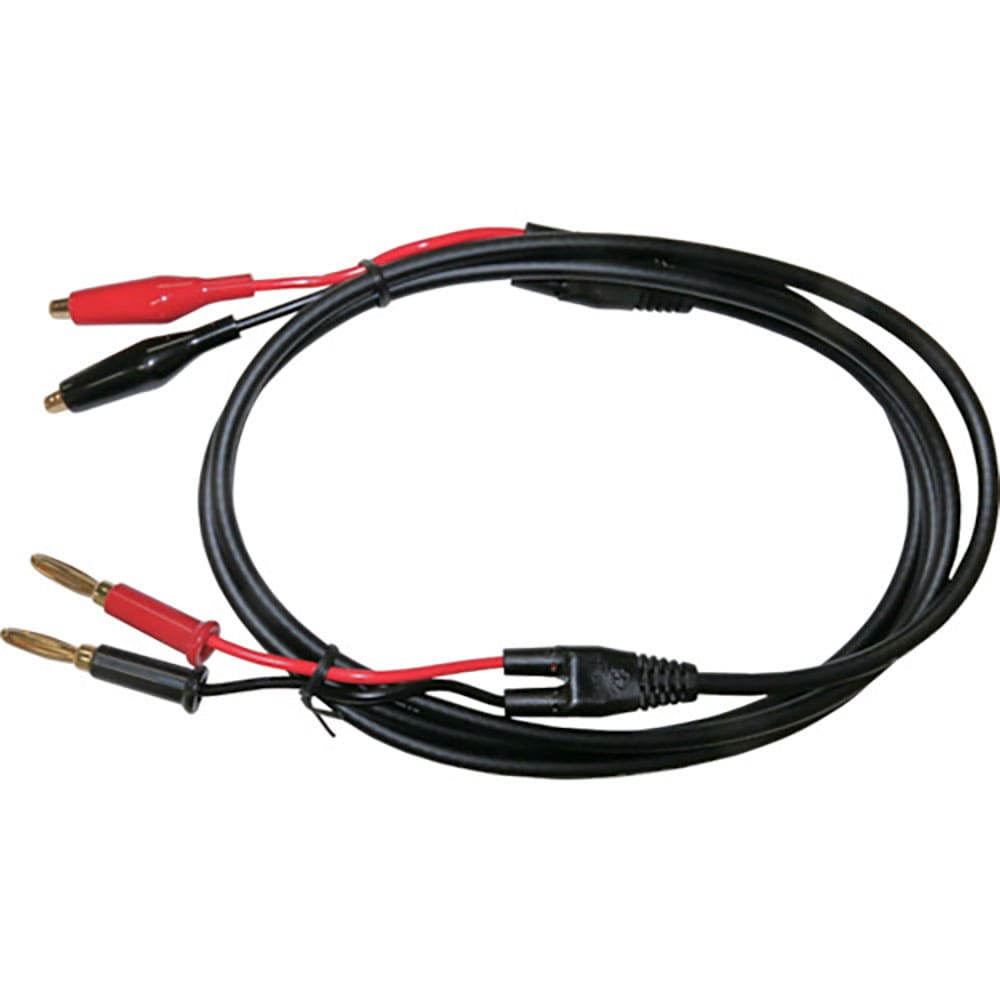 テイシン　同軸テストリード１．５ｍ　シールドクリップＭ⇔バナナプラグ　ＣＣＡ－１０６＿