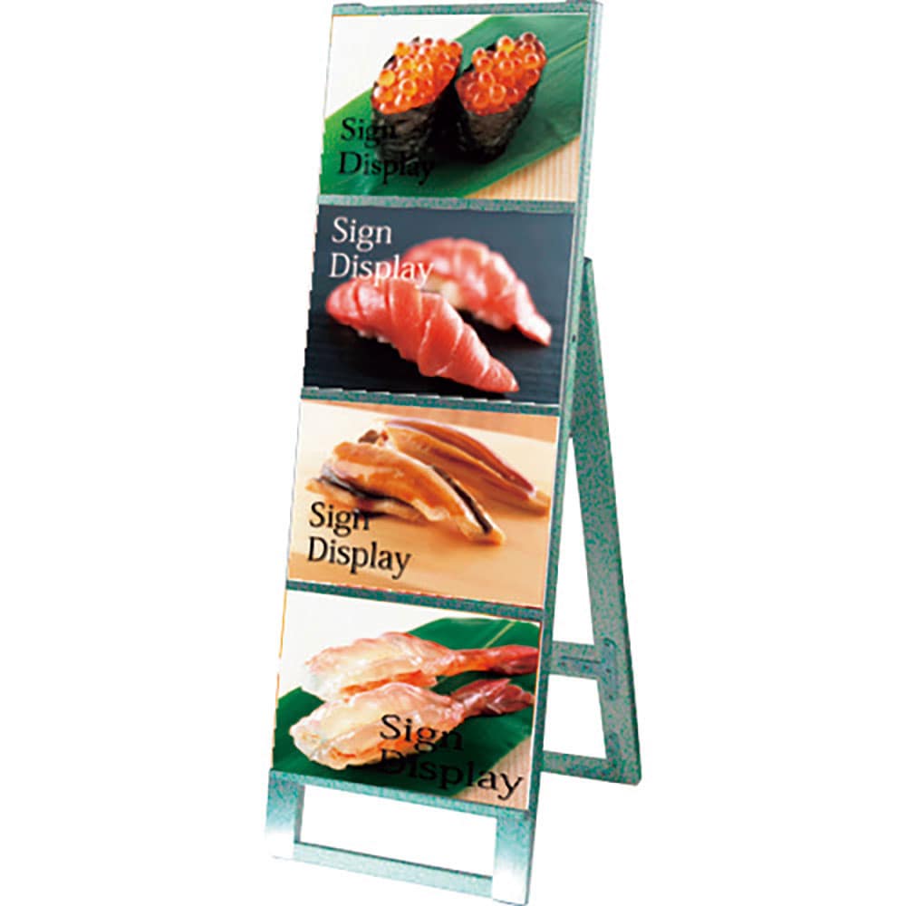 ＴＯＫＩＳＥＩ　カードケーススタンド看板　Ａ４横４片面　ＣＣＳＫＡ４Ｙ４Ｋ＿