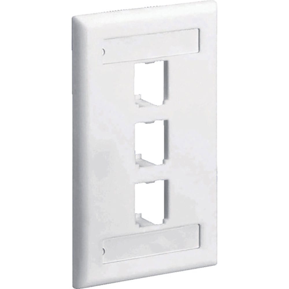 ＰＡＮＤＵＩＴ　スイッチボックス用フェースプレート　３ポート用　オフホワイト　ＣＦＰＬ３ＩＷＹ＿