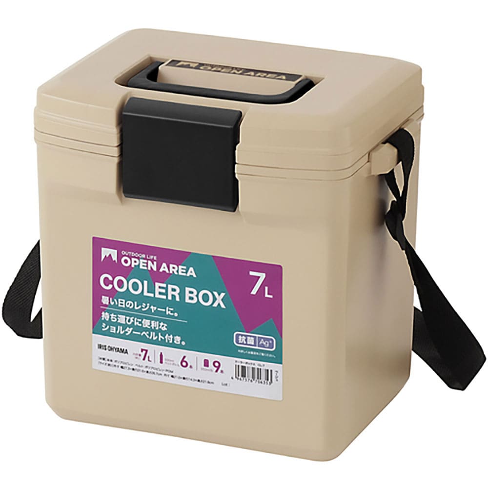 ＩＲＩＳ　２０２８７２　クーラーボックス　７Ｌ　ベージュ　ＣＬ－７＿