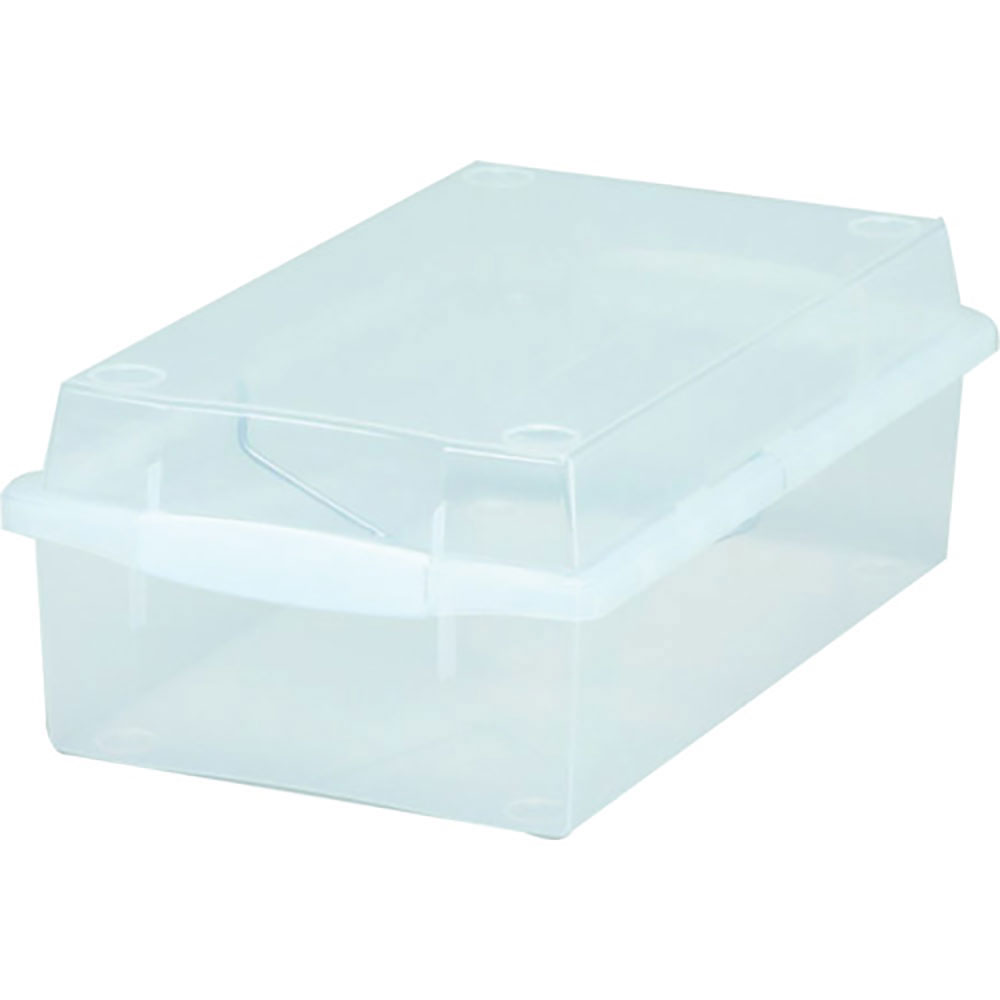 ＩＲＩＳ　２４１８７４　コミックボックス　ＣＭＢ－３５　クリア／ホワイト　ＣＭＢ－３５－ＣＬ　（２＿