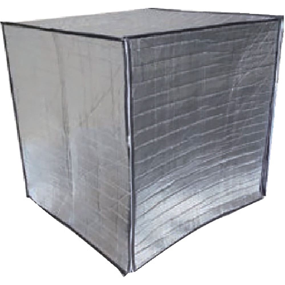 サンユー印刷　超遮断熱パレットカバー　クールマジック　シャインＷバブル　１．１５ｍ×１．１５ｍ×１＿